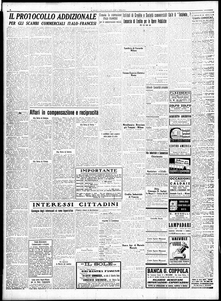 Il sole : giornale commerciale, agricolo, industriale... : organo ufficiale della Camera di commercio e industria di Milano ...