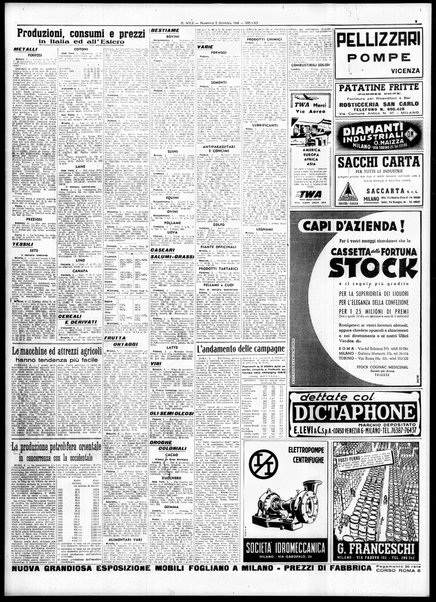 Il sole : giornale commerciale, agricolo, industriale... : organo ufficiale della Camera di commercio e industria di Milano ...