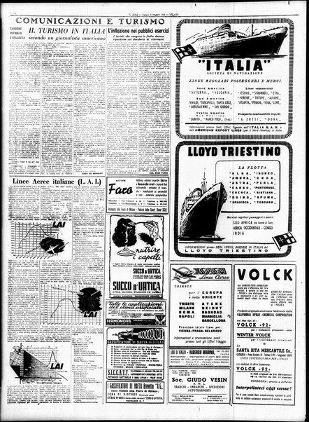 Il sole : giornale commerciale, agricolo, industriale... : organo ufficiale della Camera di commercio e industria di Milano ...