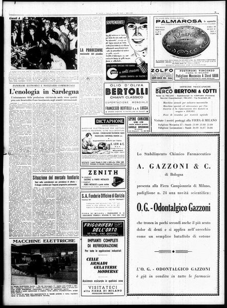 Il sole : giornale commerciale, agricolo, industriale... : organo ufficiale della Camera di commercio e industria di Milano ...