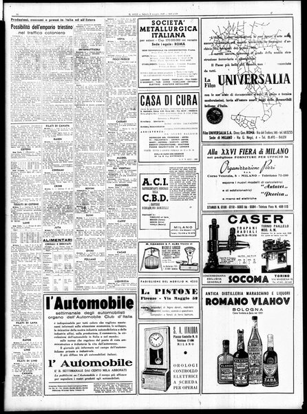 Il sole : giornale commerciale, agricolo, industriale... : organo ufficiale della Camera di commercio e industria di Milano ...