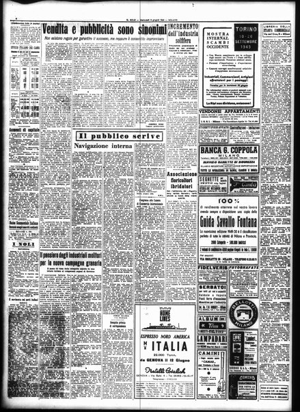 Il sole : giornale commerciale, agricolo, industriale... : organo ufficiale della Camera di commercio e industria di Milano ...