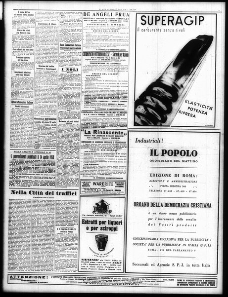 Il sole : giornale commerciale, agricolo, industriale... : organo ufficiale della Camera di commercio e industria di Milano ...