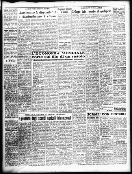 Il sole : giornale commerciale, agricolo, industriale... : organo ufficiale della Camera di commercio e industria di Milano ...