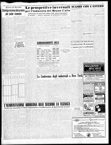 Il sole : giornale commerciale, agricolo, industriale... : organo ufficiale della Camera di commercio e industria di Milano ...