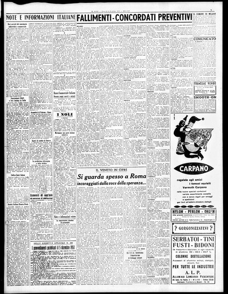 Il sole : giornale commerciale, agricolo, industriale... : organo ufficiale della Camera di commercio e industria di Milano ...