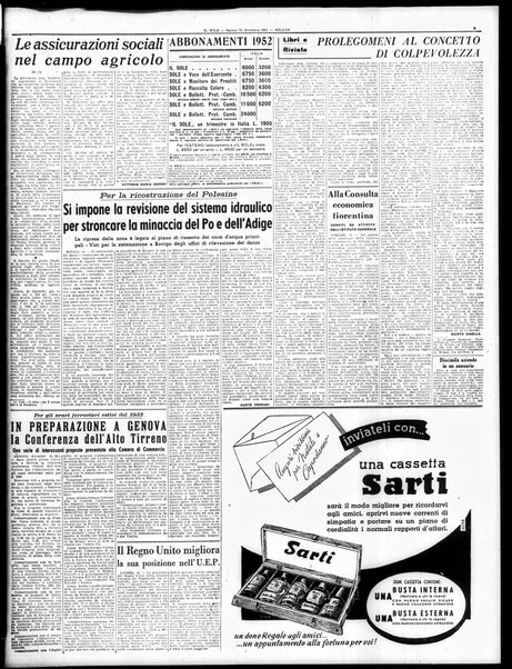 Il sole : giornale commerciale, agricolo, industriale... : organo ufficiale della Camera di commercio e industria di Milano ...