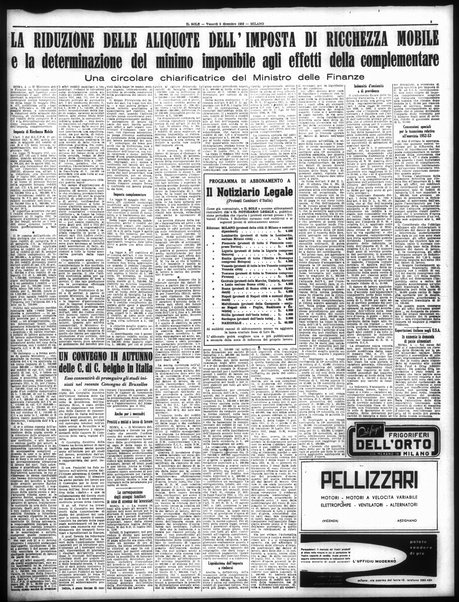 Il sole : giornale commerciale, agricolo, industriale... : organo ufficiale della Camera di commercio e industria di Milano ...