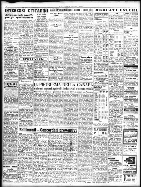 Il sole : giornale commerciale, agricolo, industriale... : organo ufficiale della Camera di commercio e industria di Milano ...