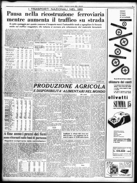 Il sole : giornale commerciale, agricolo, industriale... : organo ufficiale della Camera di commercio e industria di Milano ...