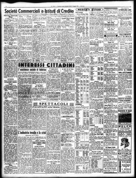 Il sole : giornale commerciale, agricolo, industriale... : organo ufficiale della Camera di commercio e industria di Milano ...