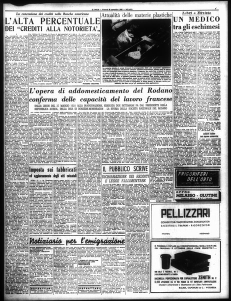 Il sole : giornale commerciale, agricolo, industriale... : organo ufficiale della Camera di commercio e industria di Milano ...