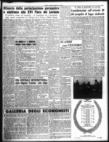 Il sole : giornale commerciale, agricolo, industriale... : organo ufficiale della Camera di commercio e industria di Milano ...