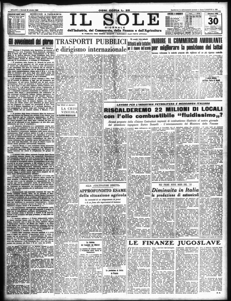 Il sole : giornale commerciale, agricolo, industriale... : organo ufficiale della Camera di commercio e industria di Milano ...