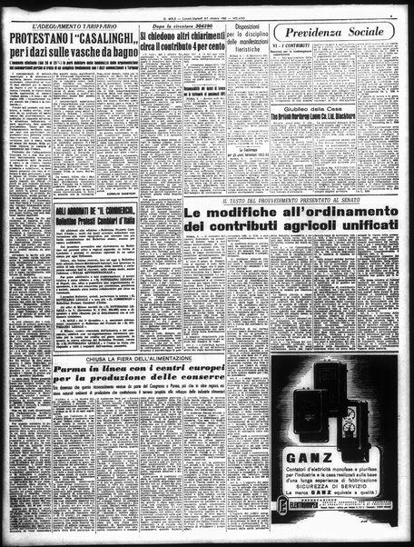 Il sole : giornale commerciale, agricolo, industriale... : organo ufficiale della Camera di commercio e industria di Milano ...