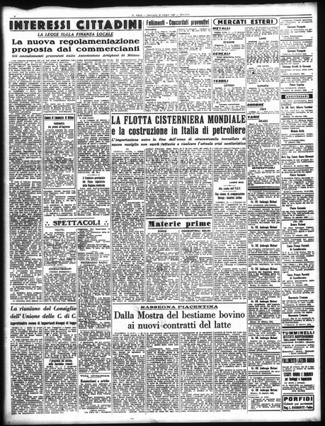 Il sole : giornale commerciale, agricolo, industriale... : organo ufficiale della Camera di commercio e industria di Milano ...