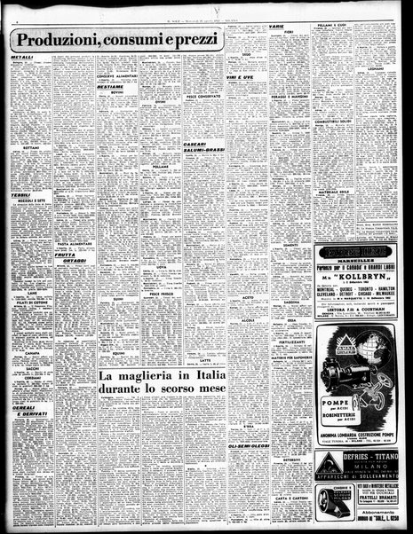 Il sole : giornale commerciale, agricolo, industriale... : organo ufficiale della Camera di commercio e industria di Milano ...