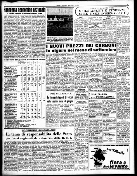 Il sole : giornale commerciale, agricolo, industriale... : organo ufficiale della Camera di commercio e industria di Milano ...