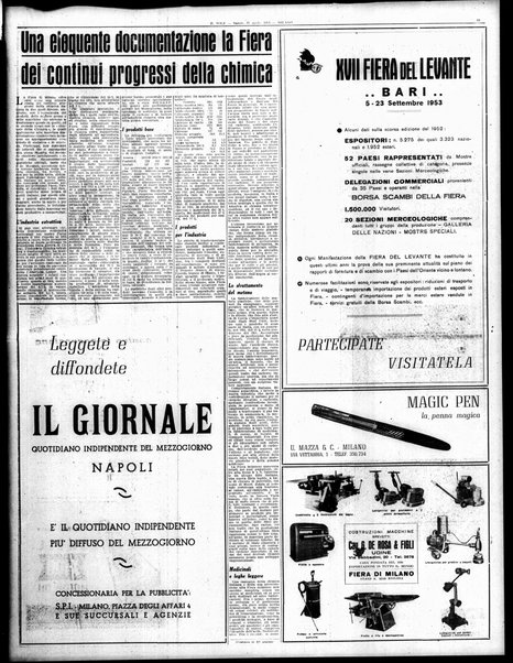 Il sole : giornale commerciale, agricolo, industriale... : organo ufficiale della Camera di commercio e industria di Milano ...