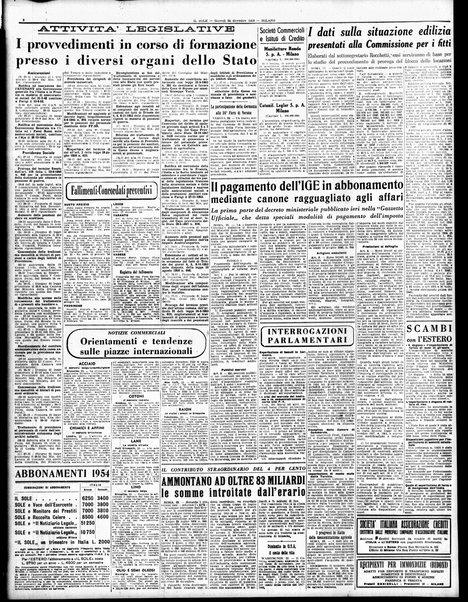 Il sole : giornale commerciale, agricolo, industriale... : organo ufficiale della Camera di commercio e industria di Milano ...