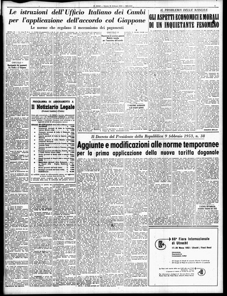 Il sole : giornale commerciale, agricolo, industriale... : organo ufficiale della Camera di commercio e industria di Milano ...