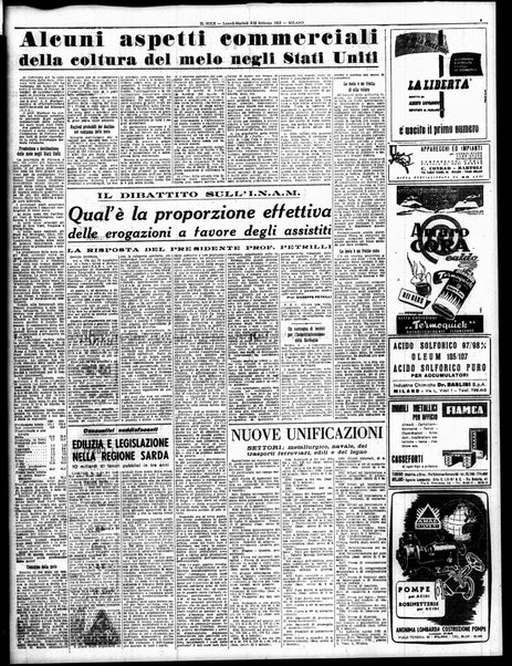 Il sole : giornale commerciale, agricolo, industriale... : organo ufficiale della Camera di commercio e industria di Milano ...