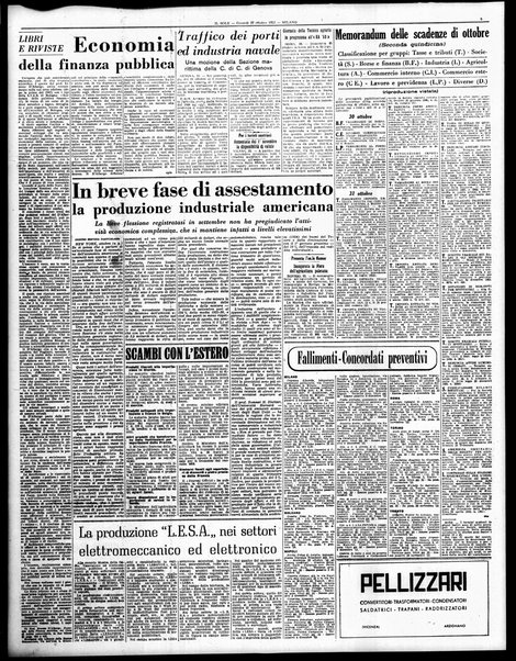 Il sole : giornale commerciale, agricolo, industriale... : organo ufficiale della Camera di commercio e industria di Milano ...