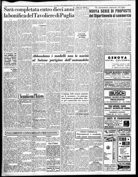 Il sole : giornale commerciale, agricolo, industriale... : organo ufficiale della Camera di commercio e industria di Milano ...