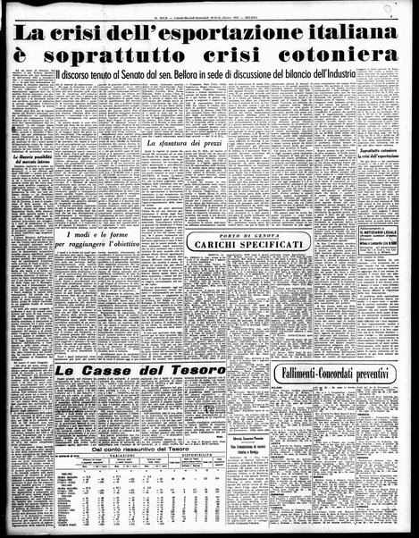 Il sole : giornale commerciale, agricolo, industriale... : organo ufficiale della Camera di commercio e industria di Milano ...