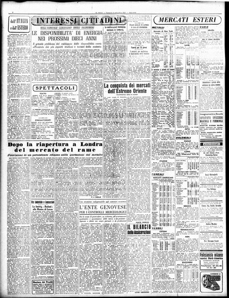 Il sole : giornale commerciale, agricolo, industriale... : organo ufficiale della Camera di commercio e industria di Milano ...