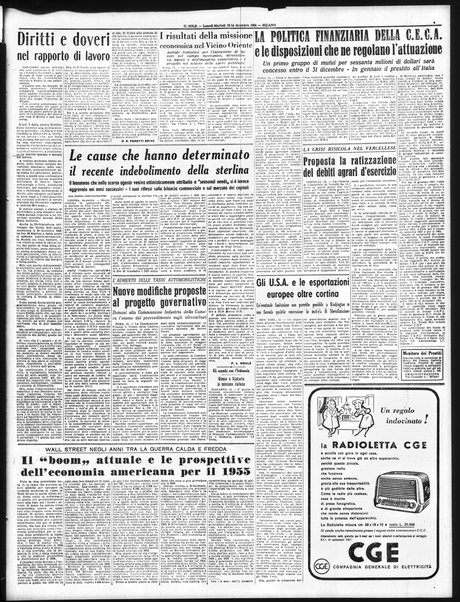 Il sole : giornale commerciale, agricolo, industriale... : organo ufficiale della Camera di commercio e industria di Milano ...