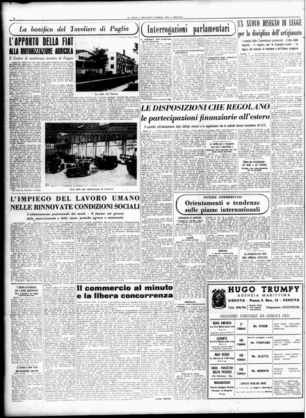 Il sole : giornale commerciale, agricolo, industriale... : organo ufficiale della Camera di commercio e industria di Milano ...