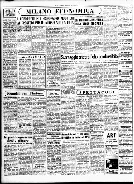 Il sole : giornale commerciale, agricolo, industriale... : organo ufficiale della Camera di commercio e industria di Milano ...