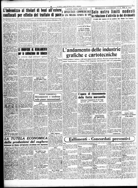 Il sole : giornale commerciale, agricolo, industriale... : organo ufficiale della Camera di commercio e industria di Milano ...