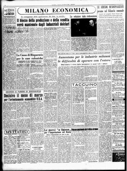 Il sole : giornale commerciale, agricolo, industriale... : organo ufficiale della Camera di commercio e industria di Milano ...