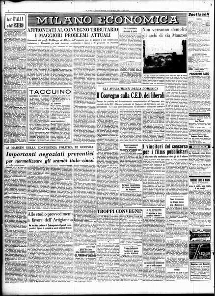 Il sole : giornale commerciale, agricolo, industriale... : organo ufficiale della Camera di commercio e industria di Milano ...