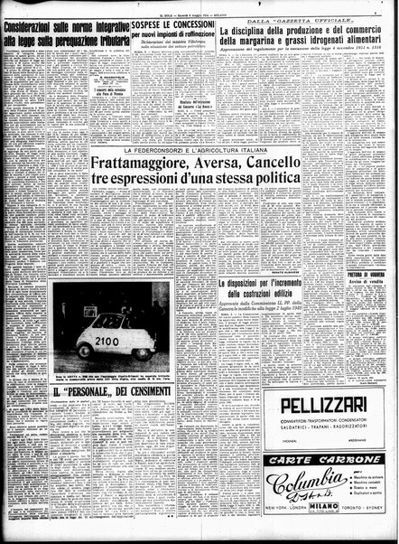 Il sole : giornale commerciale, agricolo, industriale... : organo ufficiale della Camera di commercio e industria di Milano ...