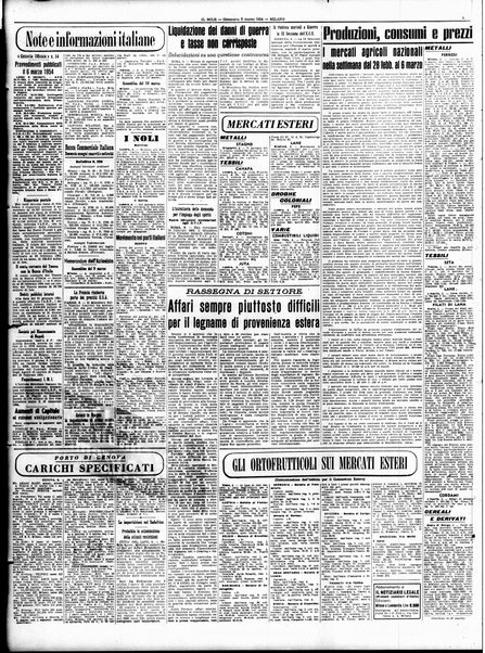 Il sole : giornale commerciale, agricolo, industriale... : organo ufficiale della Camera di commercio e industria di Milano ...