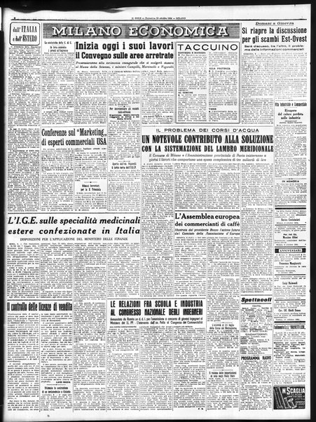 Il sole : giornale commerciale, agricolo, industriale... : organo ufficiale della Camera di commercio e industria di Milano ...