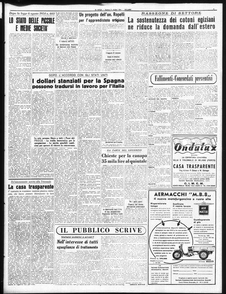 Il sole : giornale commerciale, agricolo, industriale... : organo ufficiale della Camera di commercio e industria di Milano ...