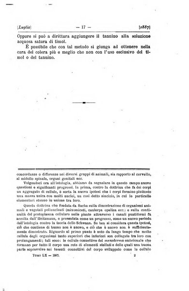 Lo sperimentale ovvero giornale critico di medicina e chirurgia per servire ai bisogni dell'arte salutare