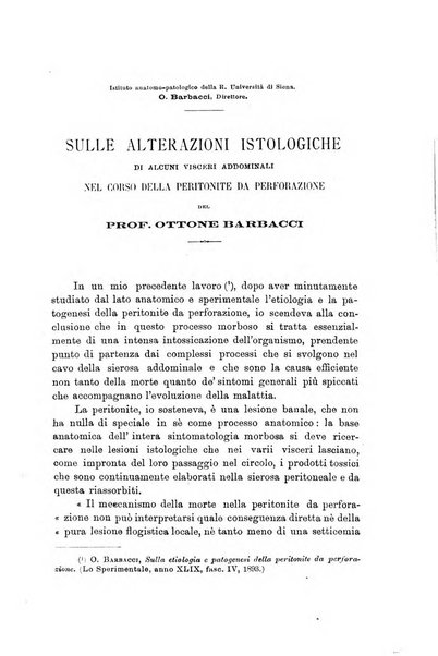 Lo sperimentale ovvero giornale critico di medicina e chirurgia per servire ai bisogni dell'arte salutare