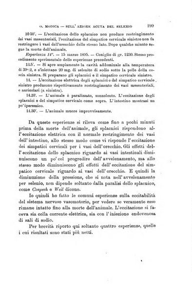 Lo sperimentale ovvero giornale critico di medicina e chirurgia per servire ai bisogni dell'arte salutare