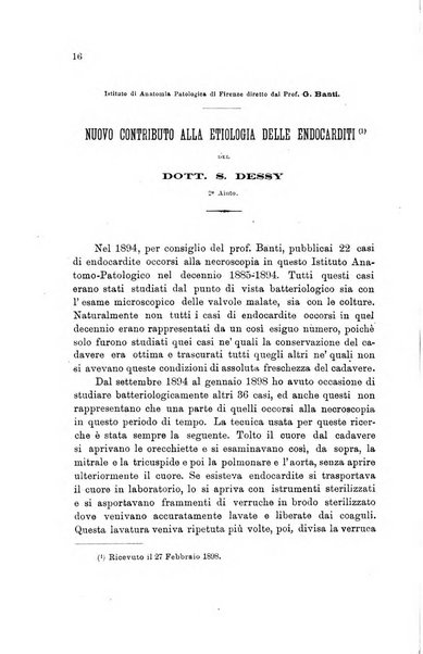 Lo sperimentale ovvero giornale critico di medicina e chirurgia per servire ai bisogni dell'arte salutare