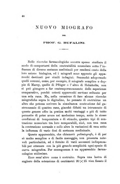 Lo sperimentale ovvero giornale critico di medicina e chirurgia per servire ai bisogni dell'arte salutare