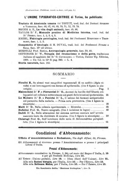 Lo sperimentale ovvero giornale critico di medicina e chirurgia per servire ai bisogni dell'arte salutare