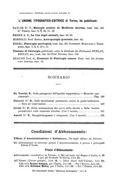 Lo sperimentale ovvero giornale critico di medicina e chirurgia per servire ai bisogni dell'arte salutare