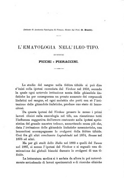 Lo sperimentale ovvero giornale critico di medicina e chirurgia per servire ai bisogni dell'arte salutare