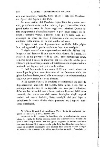 Lo sperimentale ovvero giornale critico di medicina e chirurgia per servire ai bisogni dell'arte salutare