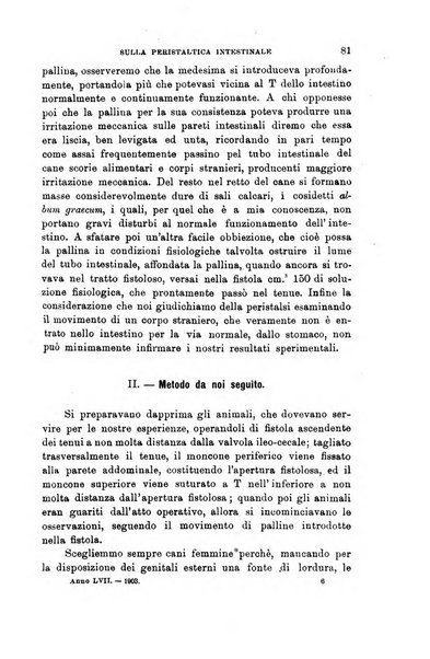 Lo sperimentale ovvero giornale critico di medicina e chirurgia per servire ai bisogni dell'arte salutare